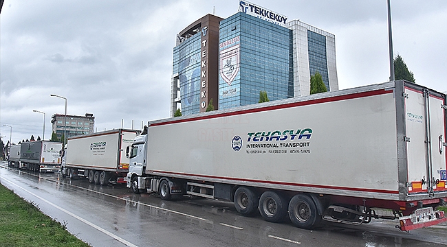 Tekkeköy’den afet bölgesine yardım seferberliği