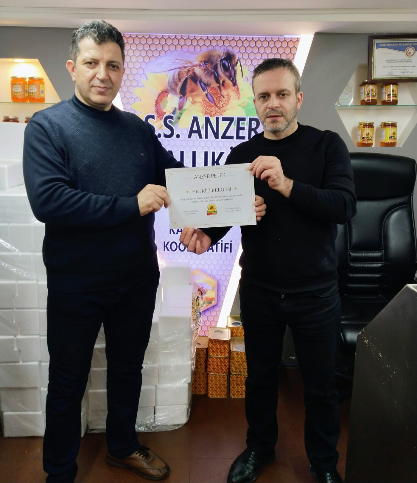 HAUNEDY ANZER KOOPERATİFİ RESMİ SATIŞ YERİ OLDU