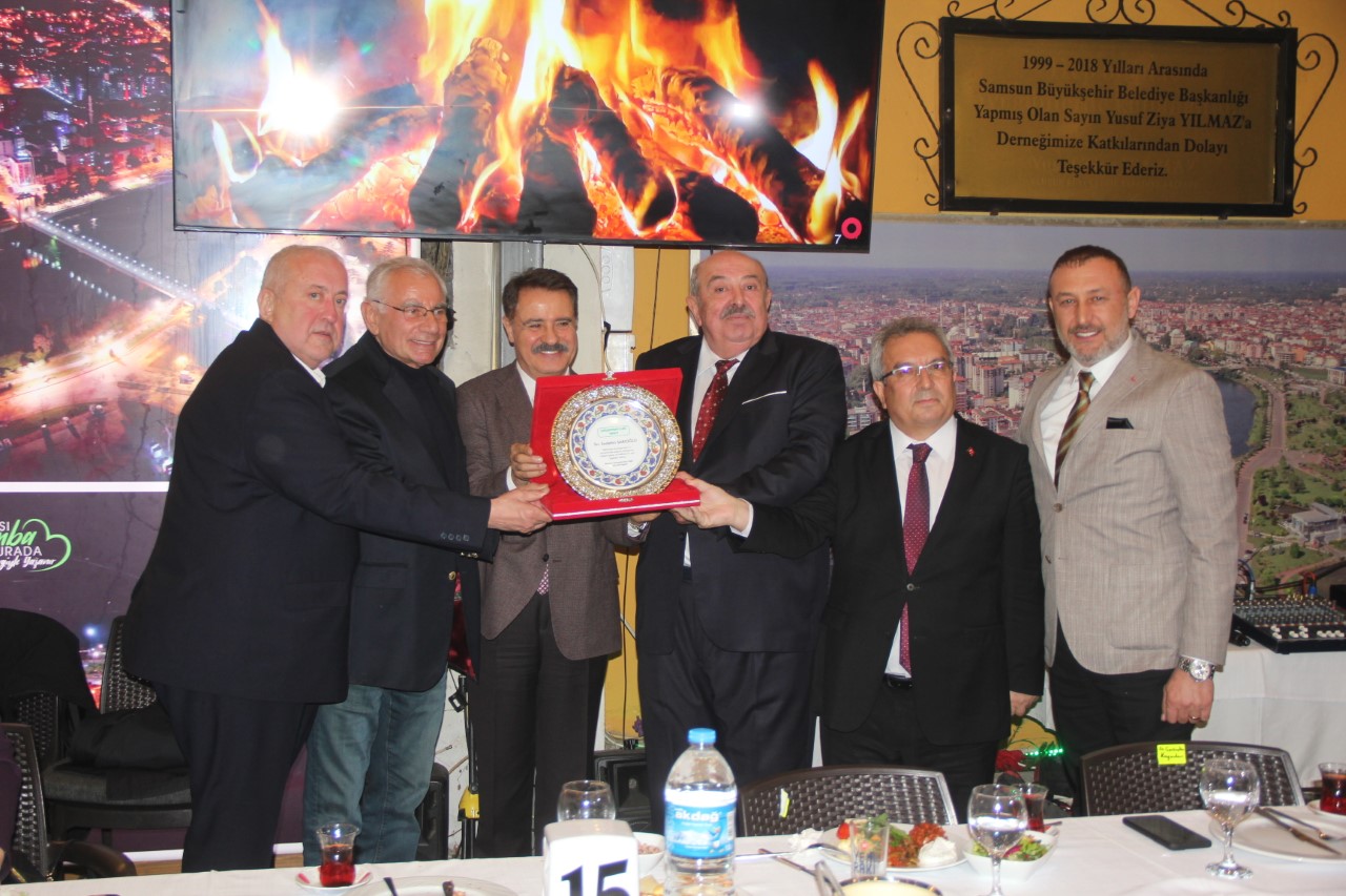 Çarşambalılar Vakfı’ndan Sadettin Sarıoğlu’na teşekkür