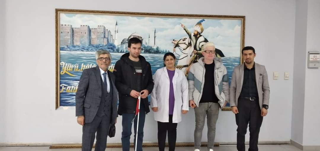 Bafra Gençlik Merkezinde engelli atama sevinci yaşandı