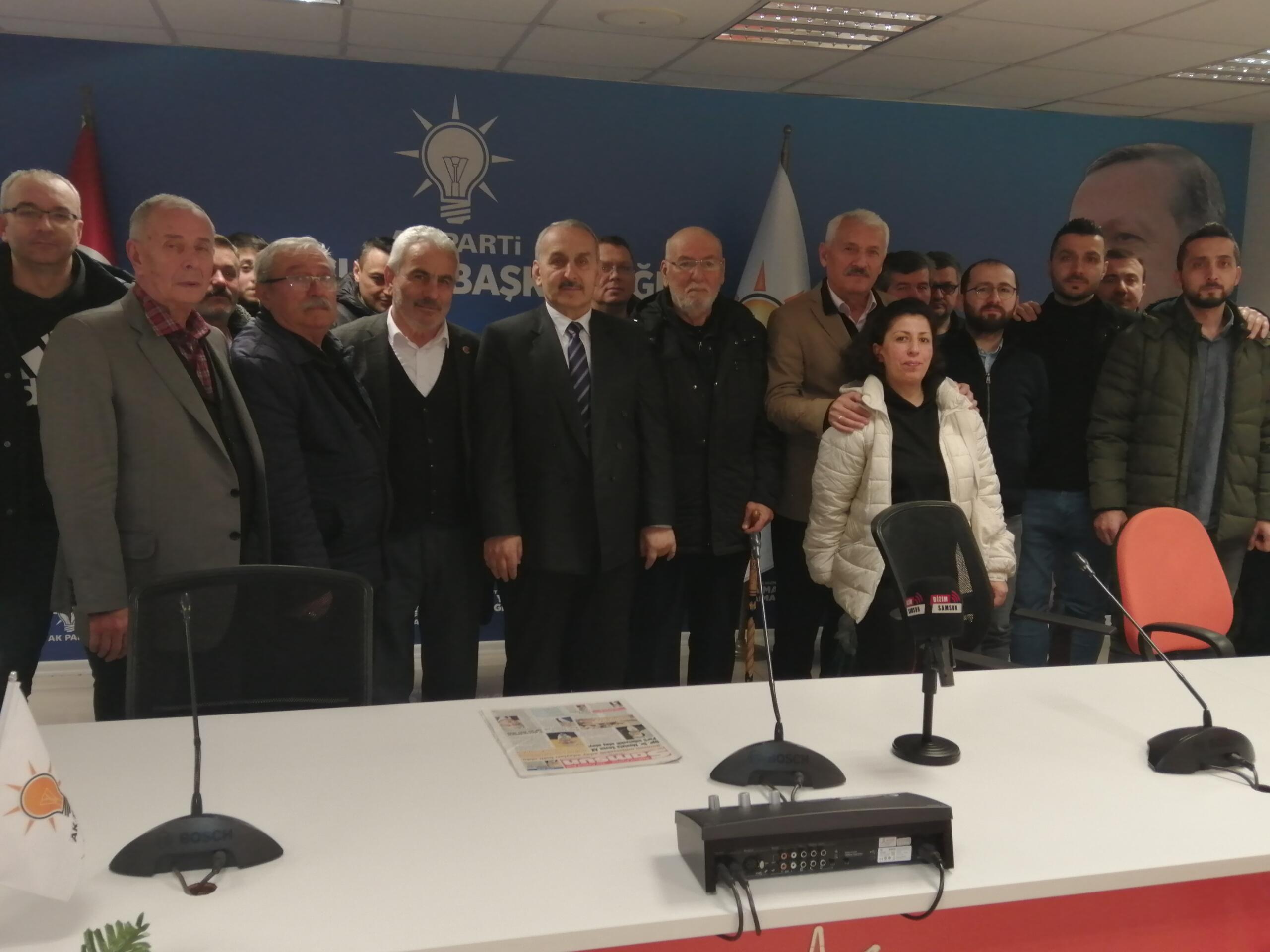 Mali Müşavir Mehmet TEYYARE Samsun AK Parti Milletvekil Aday Adaylığını Açıkladı.