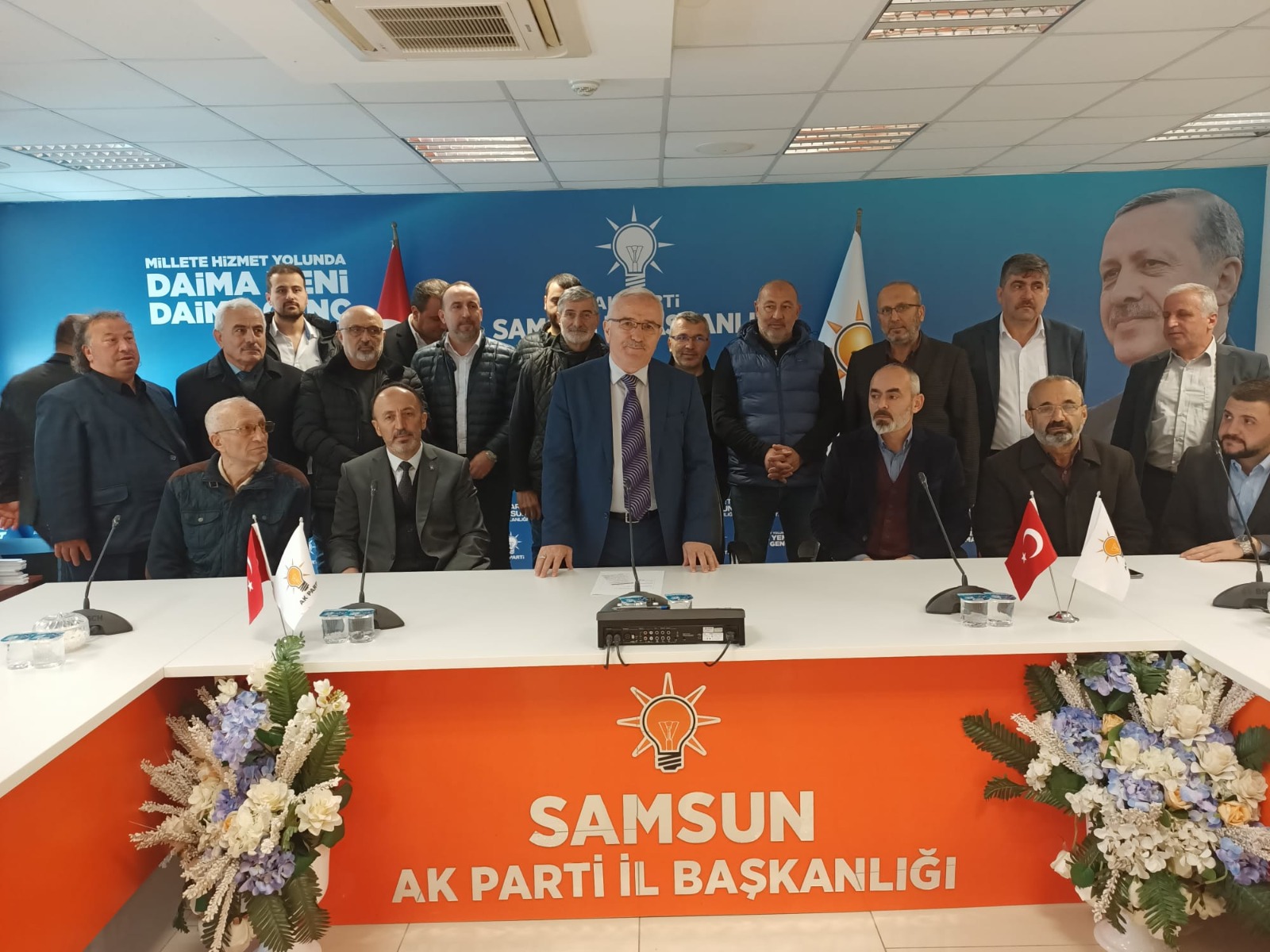 Kaldırım  AK PARTİ SAMSUN MİLLETVEKİLİ ADAY ADAYLIĞINI AÇIKLADI