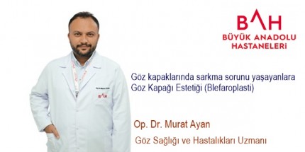 Blefaroplasti Nedir, Göz Kapağı Estetiği Nasıl Yapılır?