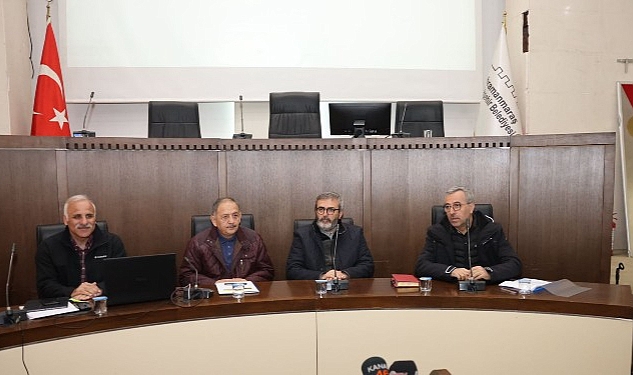 Başkan Sandıkçı Depremlerin Merkezi Kahramanmaraş’ta