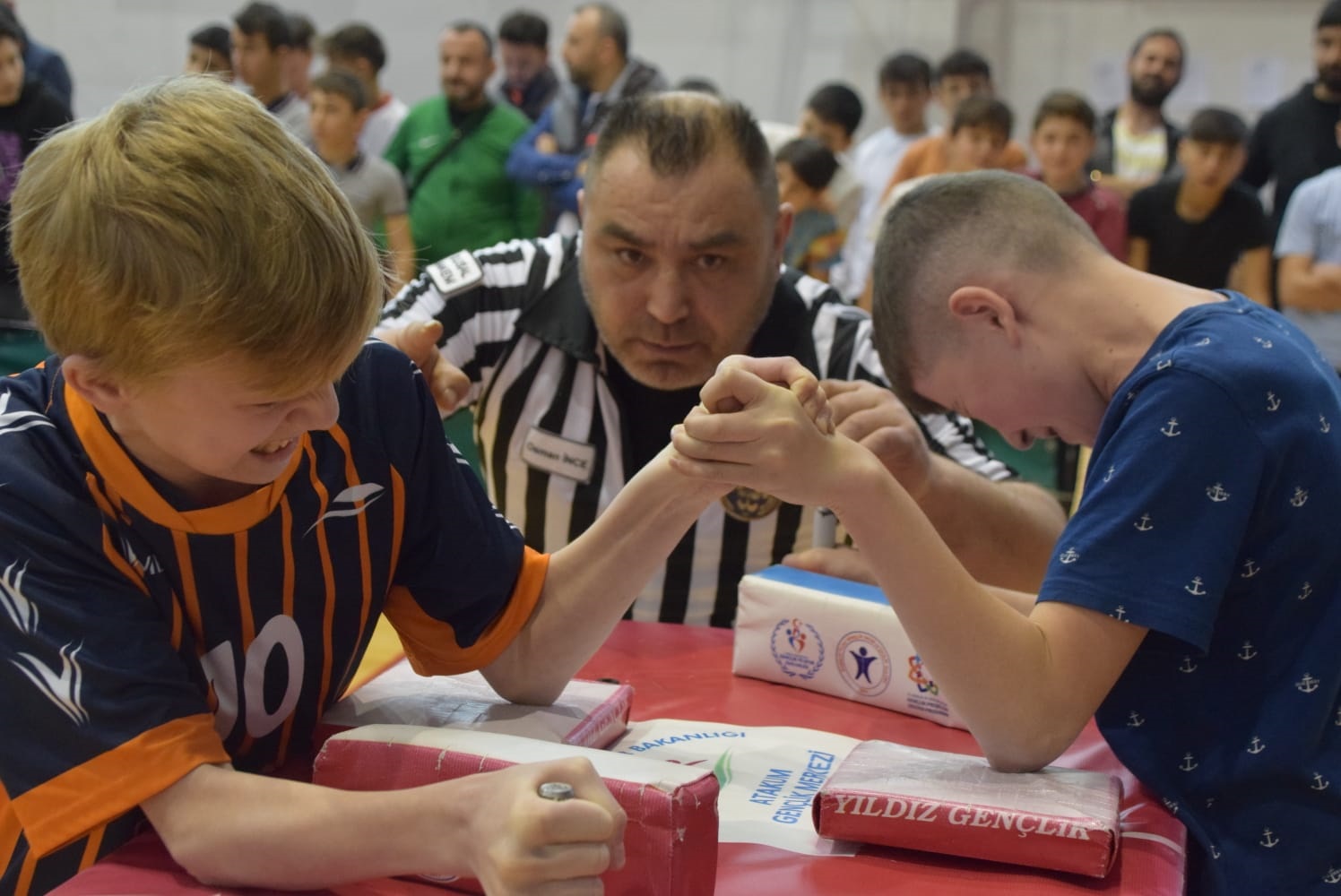 Yıldız Erkekler Bilek Güreşi İl Birinciliği sona erdi