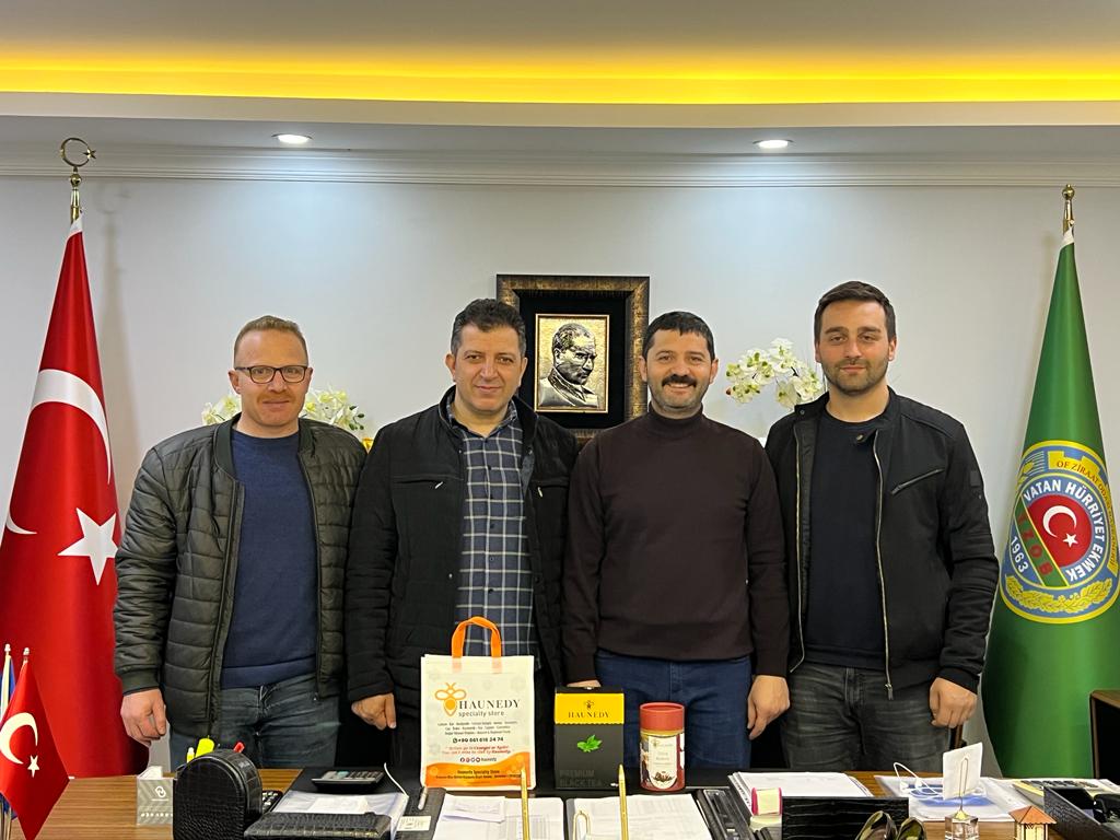 HAUNEDY”DEN OF ZİRAAT ODASINA ZİYARET