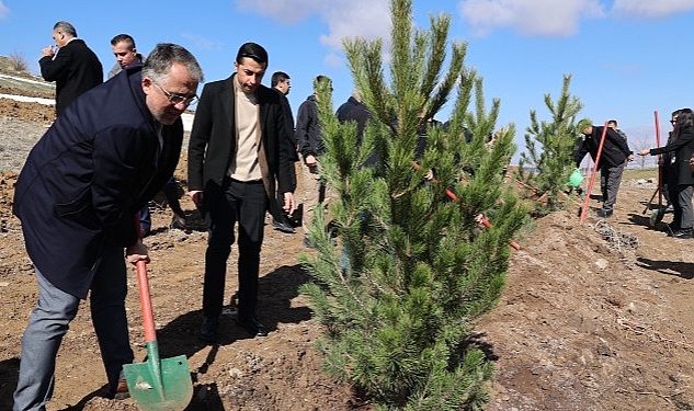 “Deprem Şehitleri Hatıra Ormanı” Oluşturuldu.