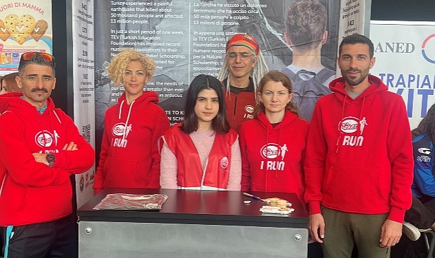 “Eker I Run” birincileri Roma Maratonu’nda afetzedeler için koştu