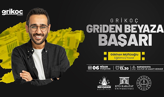 Gri Koç YKS’ye Hazırlanan Öğrencilere İçin Nevşehir’e Geliyor