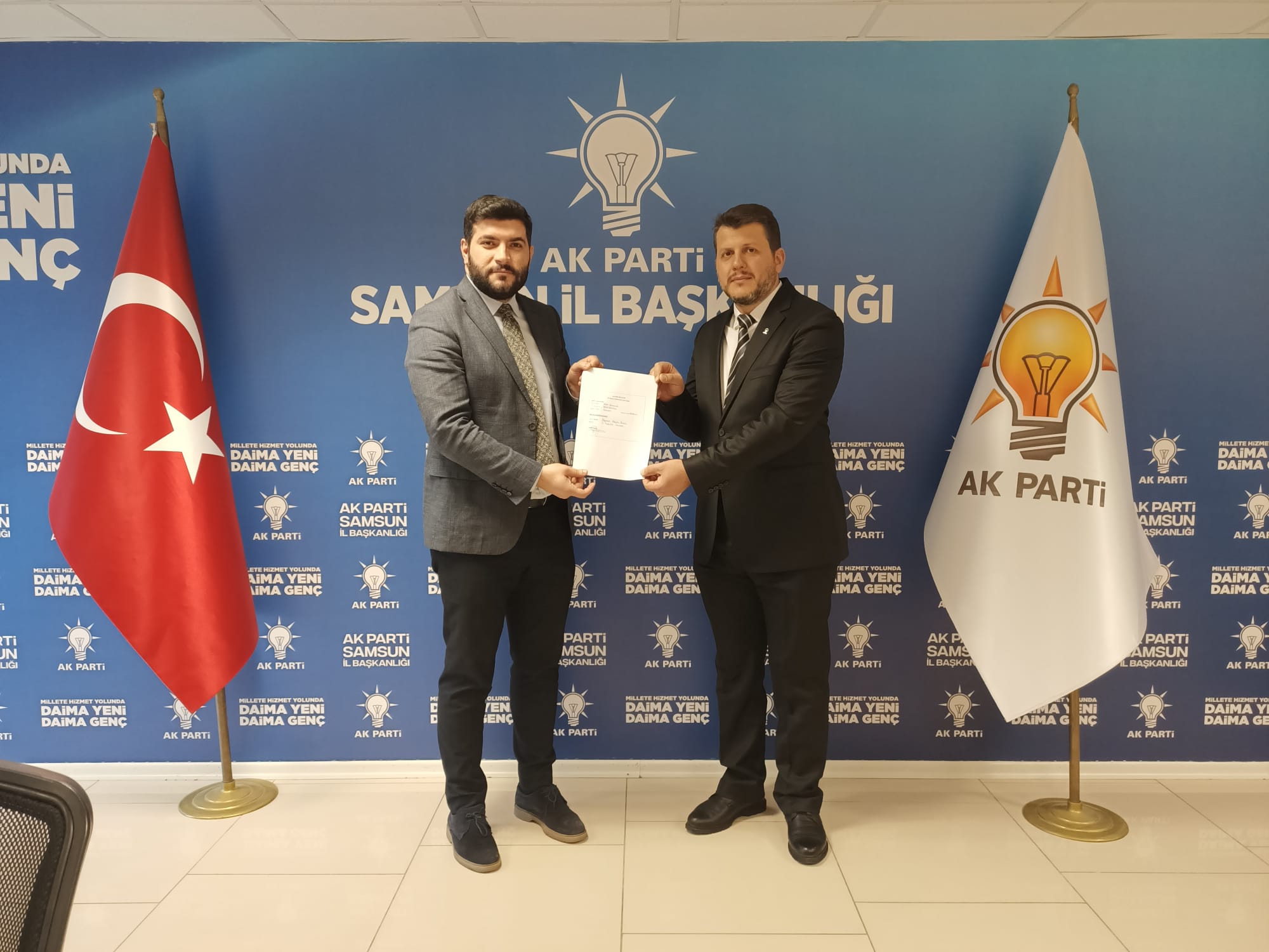 Başarılı işadamı İrfan Şenocak, AK Parti Samsun Milletvekili Aday Adayı
