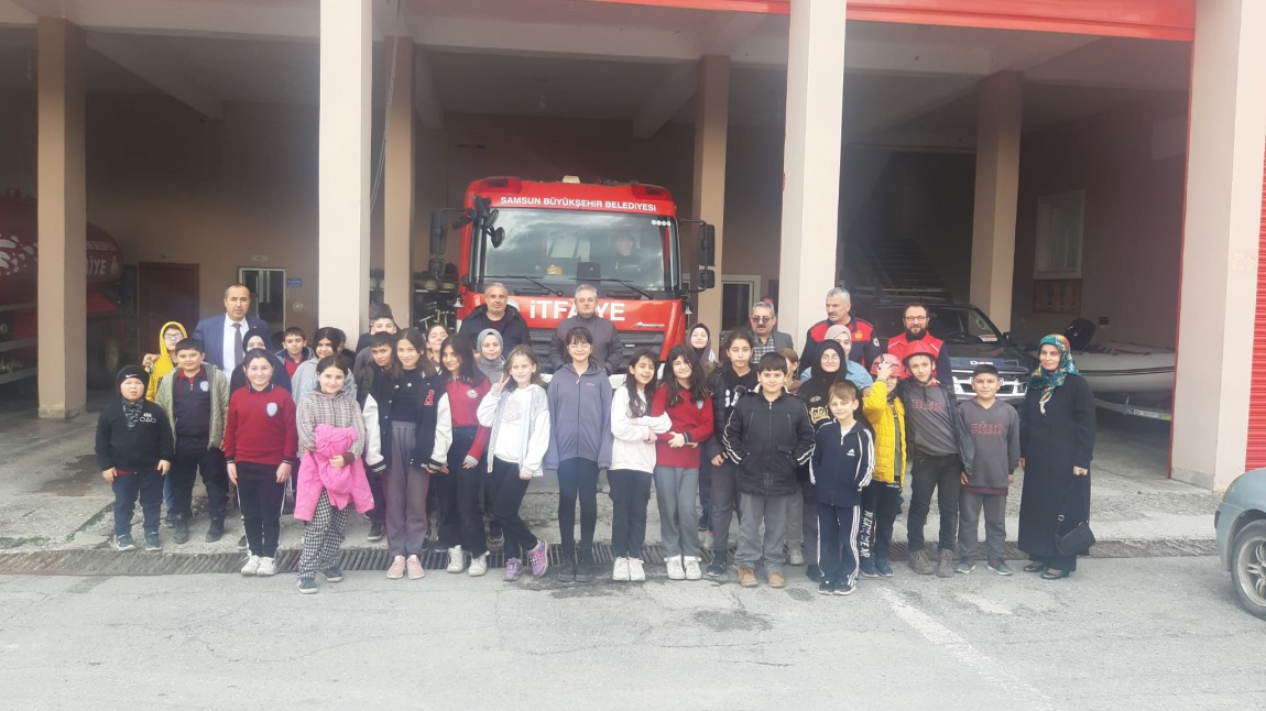 28 Şubat Sivil Savunma Günü Bafra İtfiaiyesi Gezisi