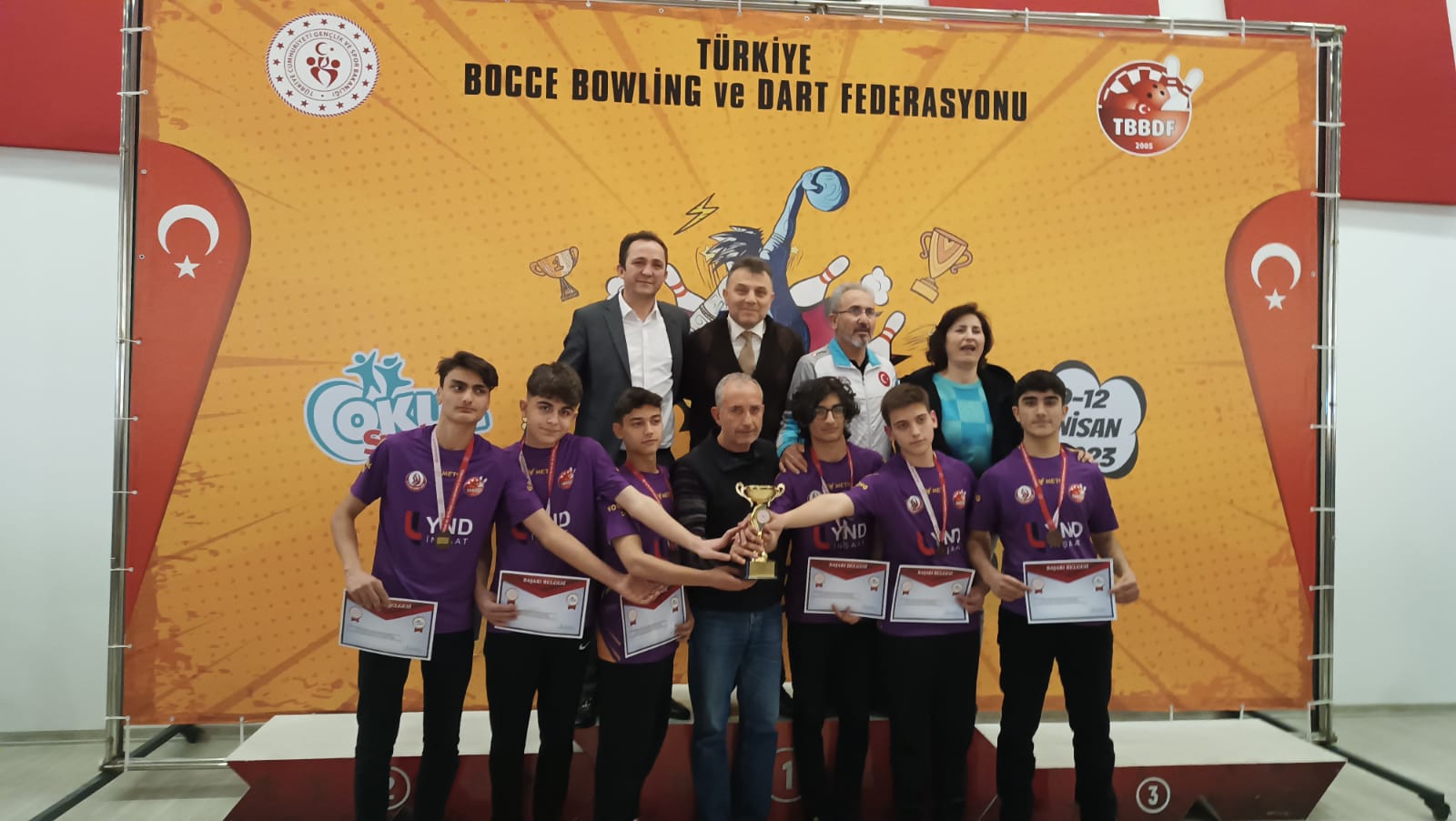 SAMSUN’DA OKULLAR ARASI BOWLING TURNUVASI