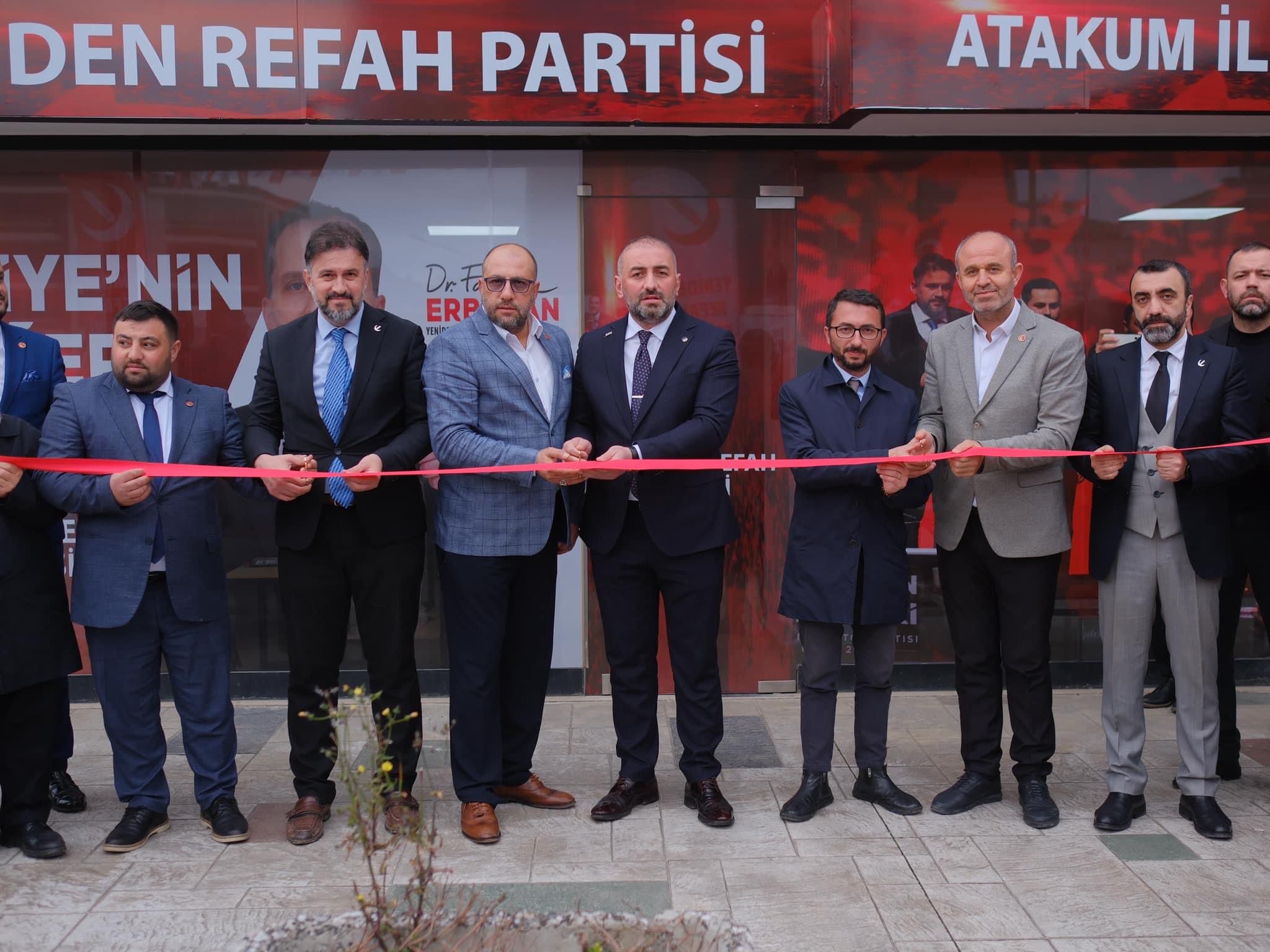 Yeniden Refah Partisi Atakum ilçe Başkanlığı farkı