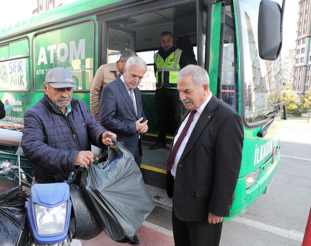 DEMİRTAŞ GETİR ATIĞINI AL HARÇLIĞINI PROJESİ BİZİM VE YARINLARIN GELECEĞİDİR