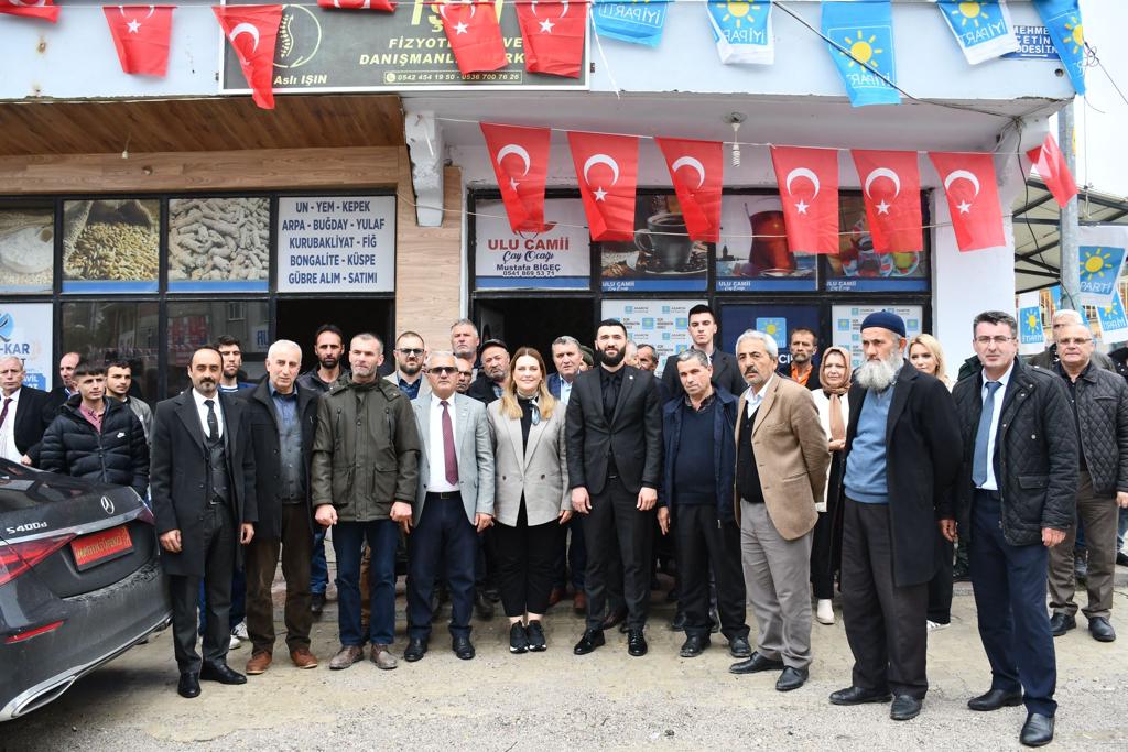 İYİ Parti Samsun Milletvekili Adayları Tüfekci ve Şen, Asarcık ve Ladik’te!