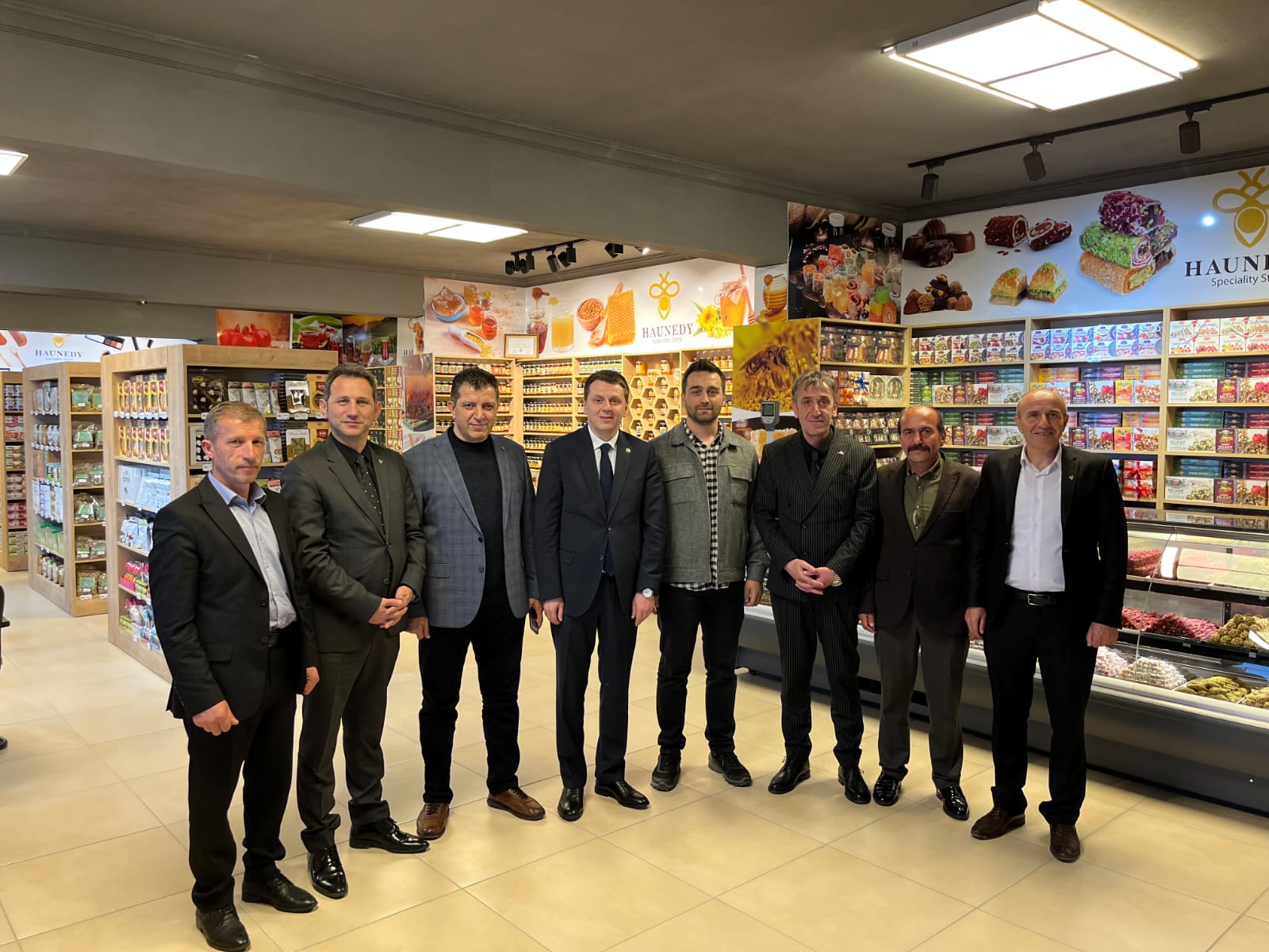 MHP TRABZON MİLLETVEKİLİ ADAYI YAVUZ TELLİOĞLU HAUNEDY’DE