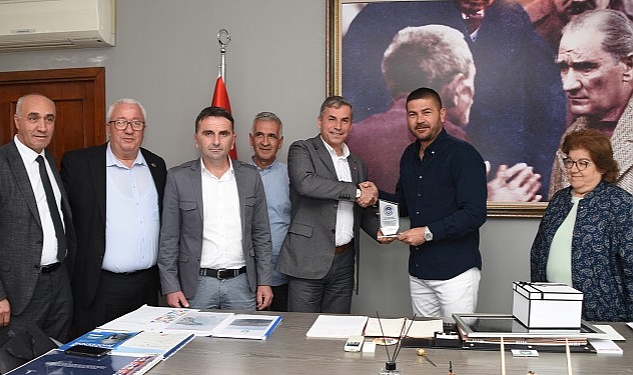 ‘Bosna Hersek Foça’ Başkan Gürbüz’ü Ziyaret Etti