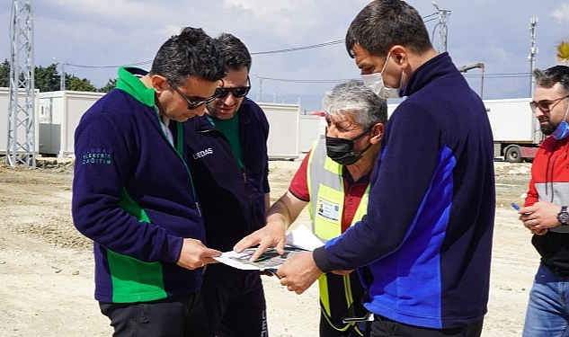 Enerjinin Kahramanları Afet Bölgesinde