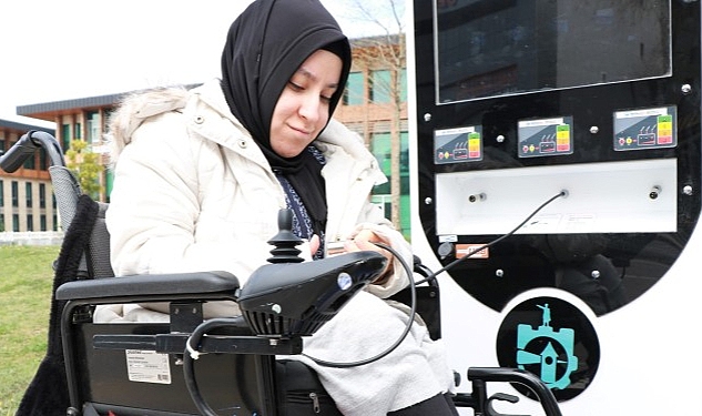 Şehir Hastanesine akülü şarj istasyonu