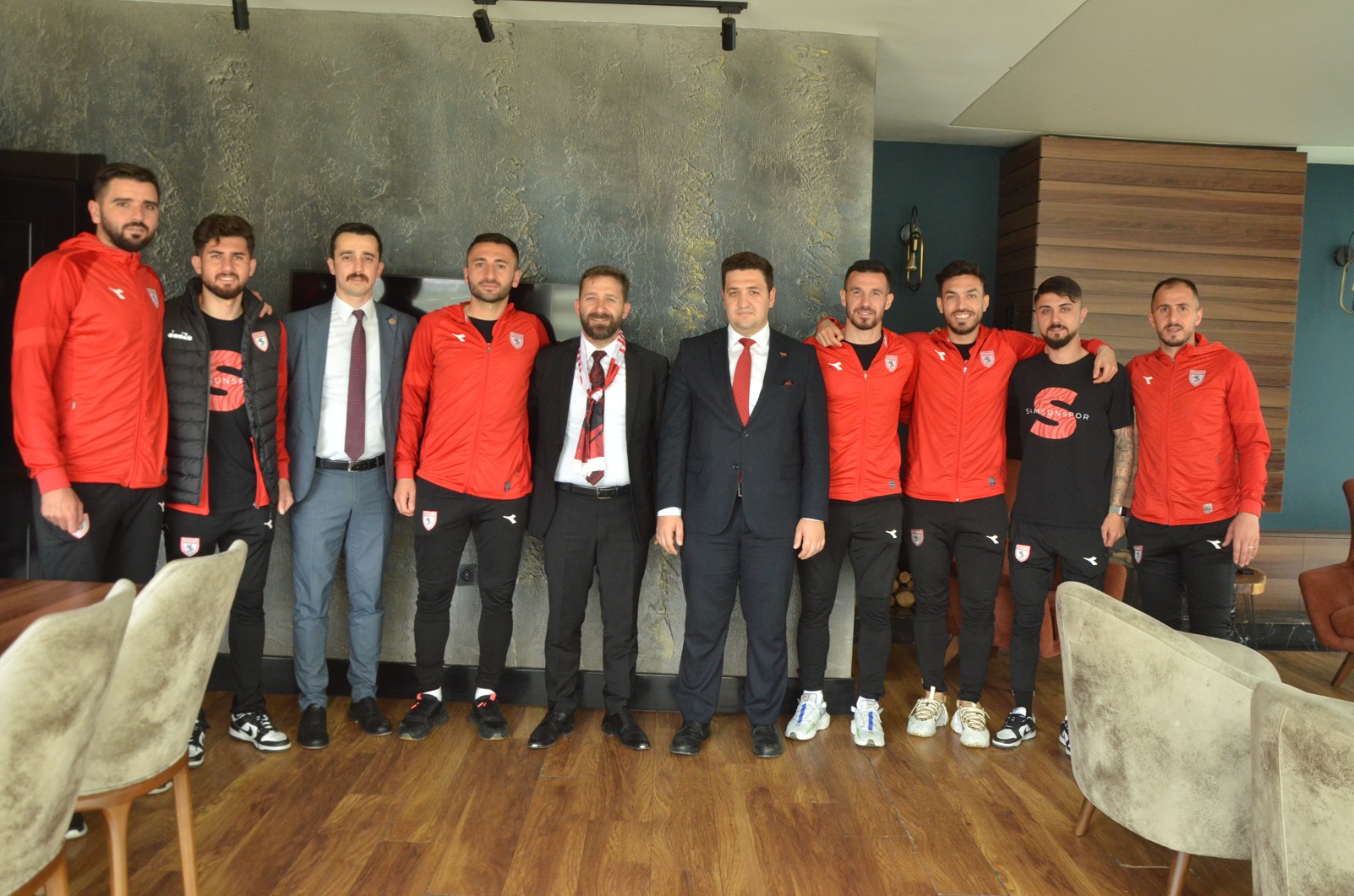 ASFED SAMSUNSPOR’U AĞIRLADI