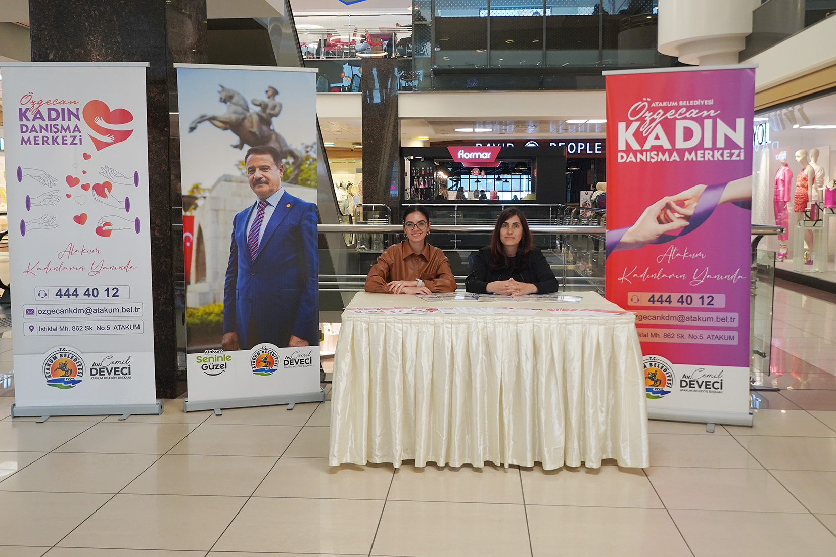 Atakum Belediyesi,  kadınların yanında 