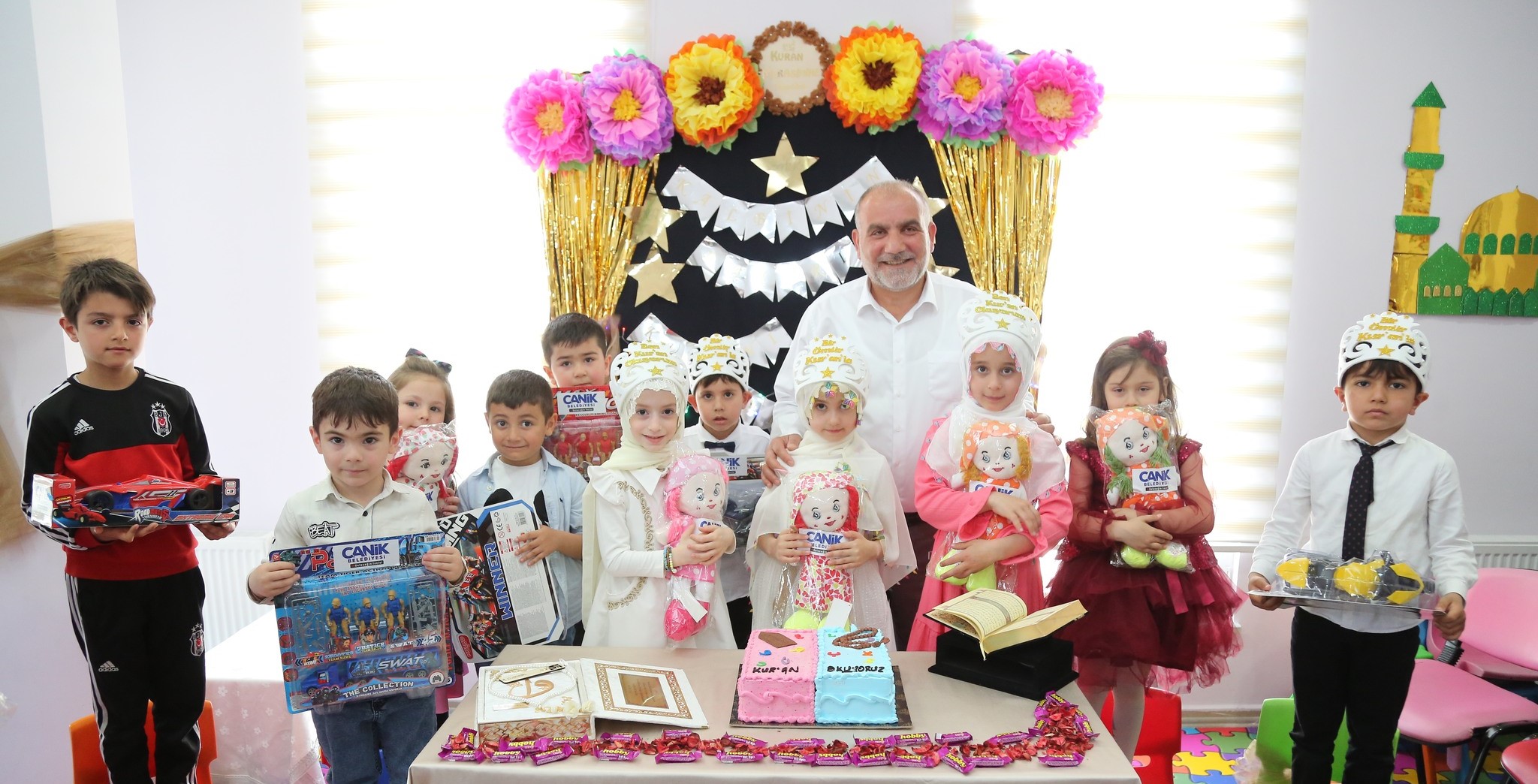 Canik’te Miniklerin Kur’an Sevinci