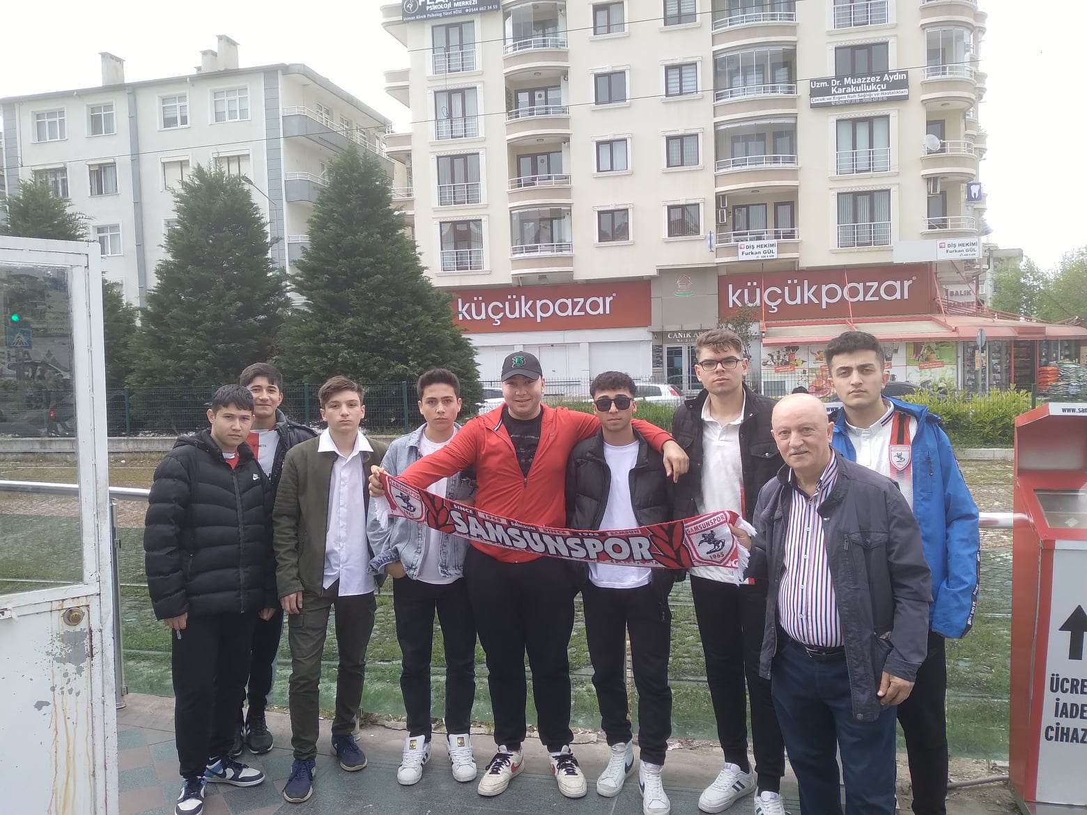 GENÇ TARAFTARLARIN ŞAMPİYON YILPORT SAMSUNSPOR SEVGİSİ