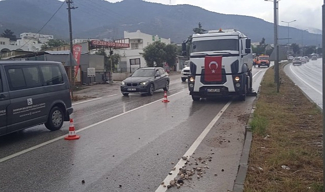 Bodrum Belediyesi Ekipleri Teyakkuza Geçti