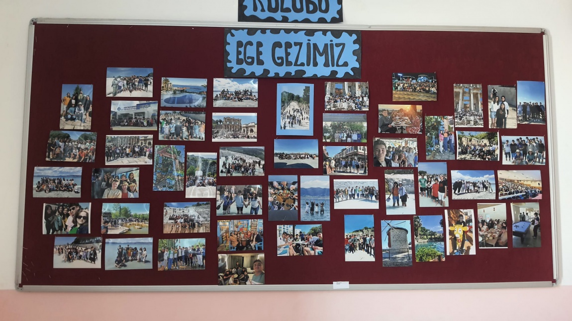 Bafra Fen Lisesi Ege Gezisi Panosu