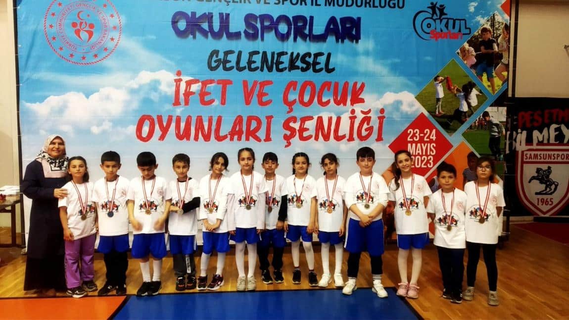 3- A SINIFI SAMSUN FİZİKSEL ETKİNLİK OYUNLARI’NDA