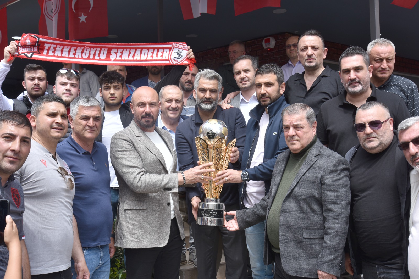 Samsunspor şampiyonluk kupası Tekkeköy’de
