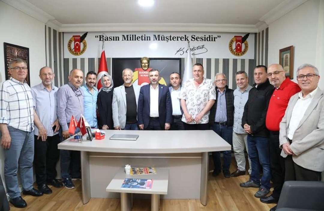 Kavak Belediye Başkanı Cemiyet’te  ‘OSB’YE YATIRIM YAĞIYOR’