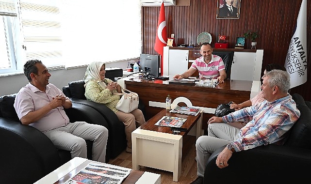 ABB Kemer Şube Müdürü Halil Buran’ a ziyaret