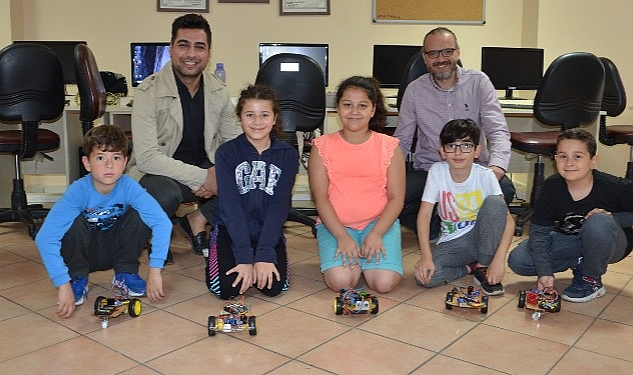 Alanya ATABEM’den bir ilk Bluetooth kontrollü araba projesi