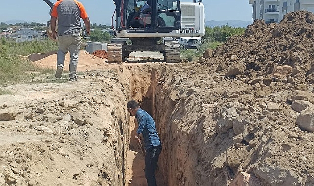 ASAT’tan Manavgat’ta kanalizasyon çalışması