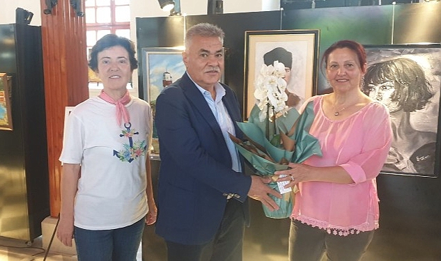 Başkan Tekin’den anlamlı sergiye ziyaret