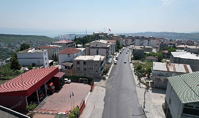 Dilovası İstiklal Caddesi yenilendi