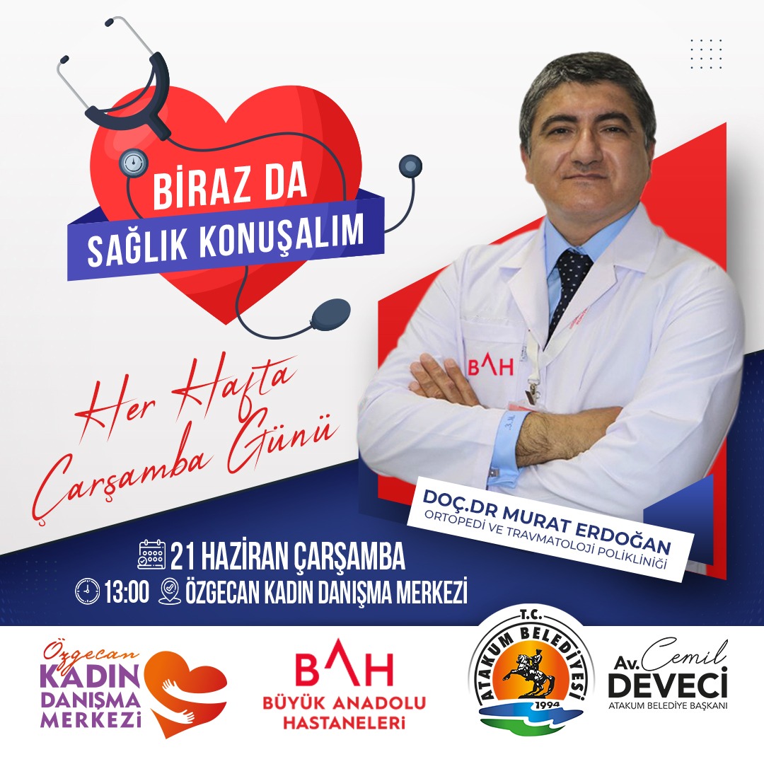 Özgecan KDM’den  sağlık söyleşisi dizisi 