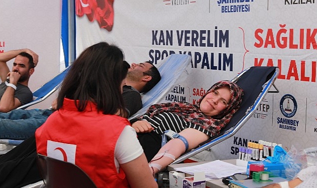 Gaziantep’te Kan Bağışı Rekoruna Doğru