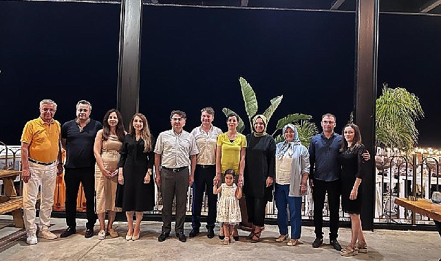 Jandarma Komutanı Ergel’e veda yemeği