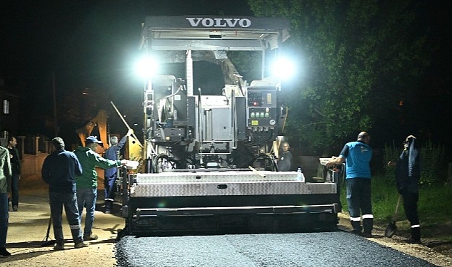 Kartepe’de Asfalt Çalışmaları Hızlandı