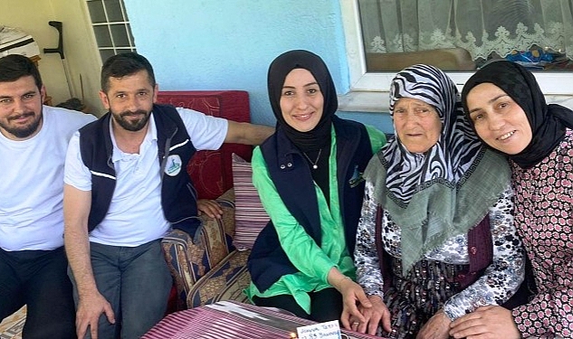 Kartepeli Havva Kara 89.Yaşına Alo Evlat İle Girdi