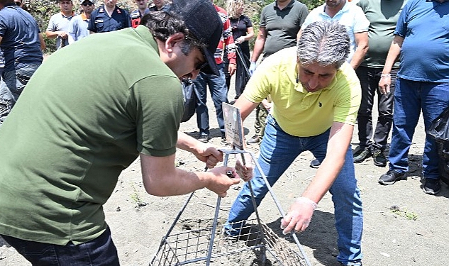 Kemer’de “Caretta caretta ilk yuva” etkinliği yapıldı