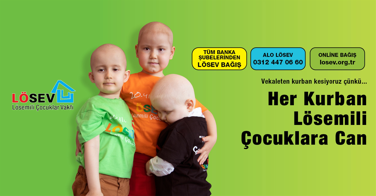 LÖSEV 2023 Kurban Bayramı Kampanyasına Başladı