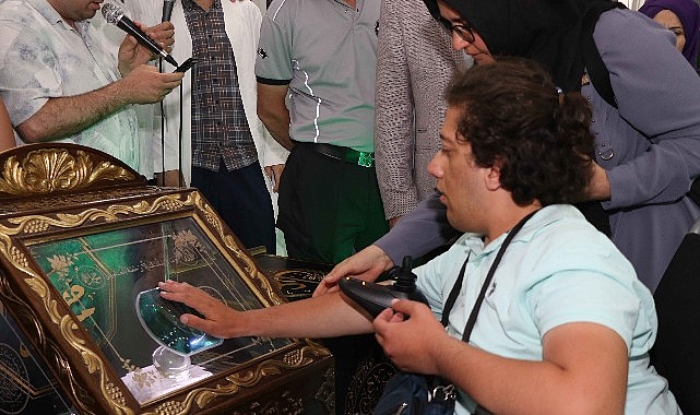 Özel bireylere Sakal-ı Şerif ziyareti