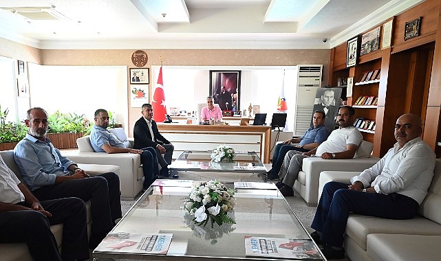 Pazarcılar Odası’ndan Başkan Topaloğlu’na ziyaret