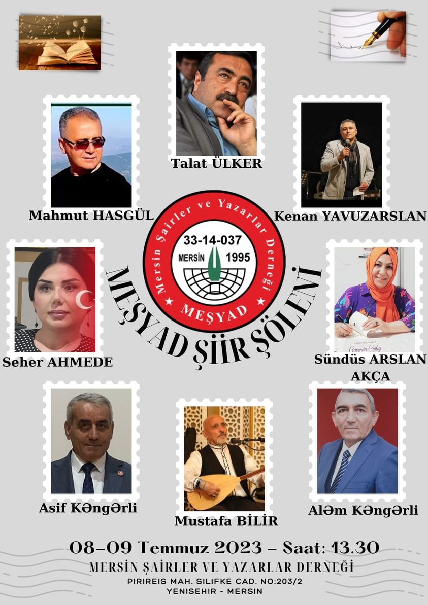 SAMSUNLU SANATÇILAR MERSİN MEŞYAD ) TÜRKÜ ve ŞİİR         ETKİNLİĞİNDE   