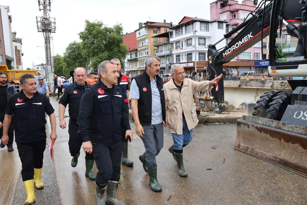 AFAD BAŞKANI SEZER ORDU’DA
