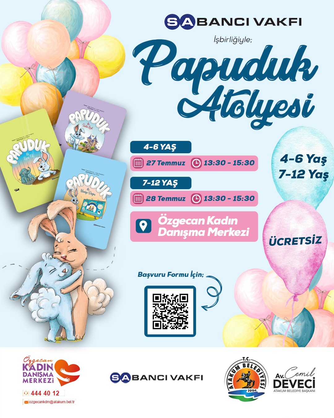 Atakum Belediyesi’nden doğa ve   hayvan sevgisi dolu atölye