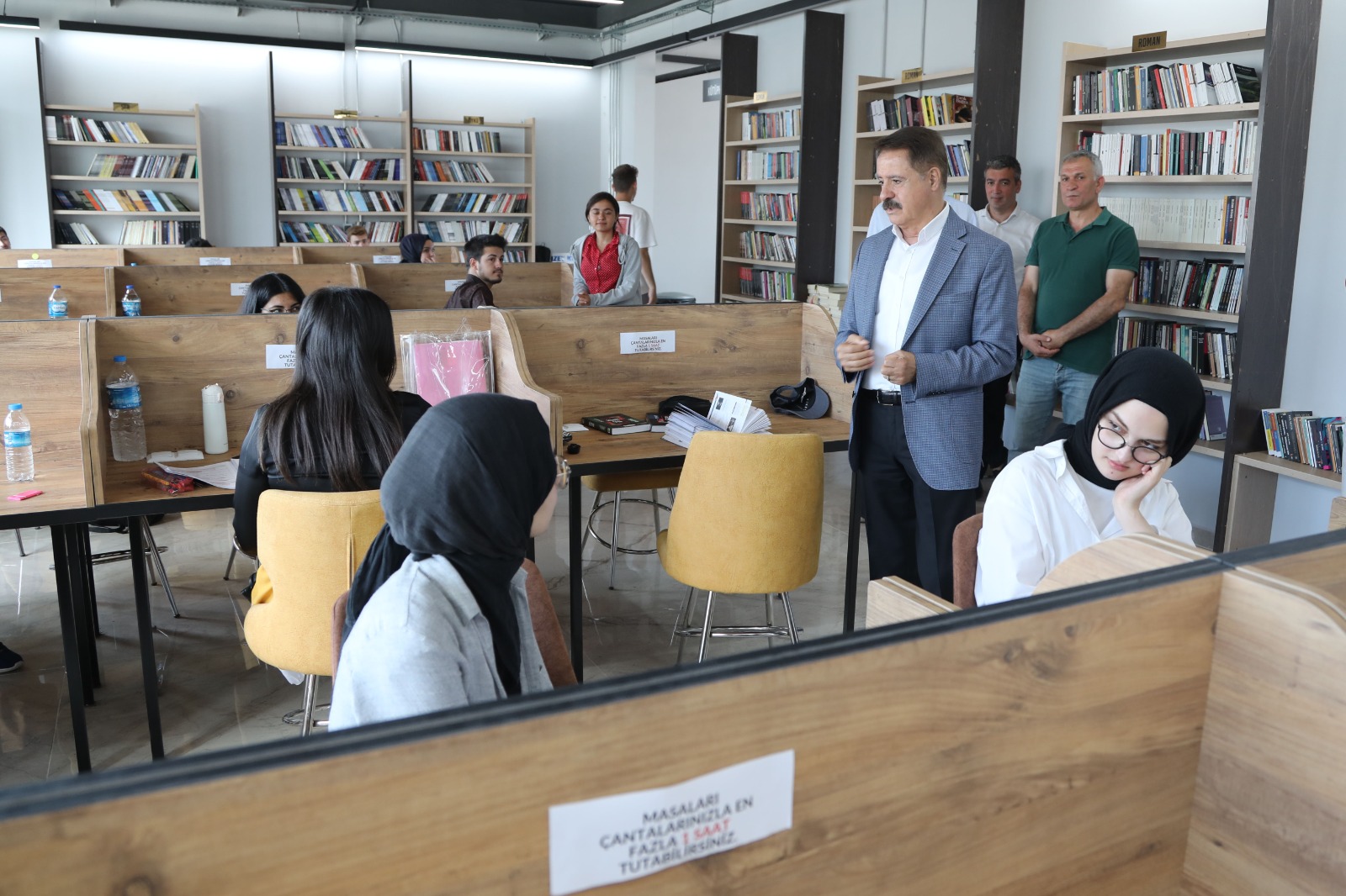 Atakum Belediyesi’nden  gençlere ücretsiz internet